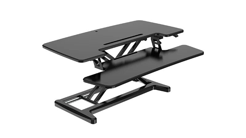 Bakkerelkhuizen Tablero Desk Adjustable Pie And Sentado 2 Black