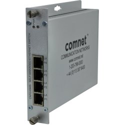 Comnet CNFE4SMS Self Managed Switch, 4 Ports 10/100TX RJ45 PSU Included