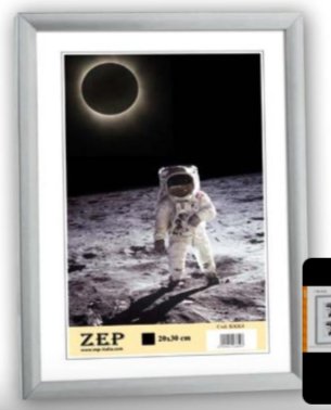 Zep New Easy Frame Resina Silver 10X15 KL1
