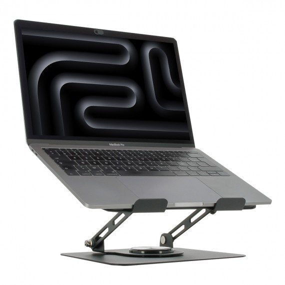 Mobilis Ergonomic Laptop Stand With 360° Rotating Base