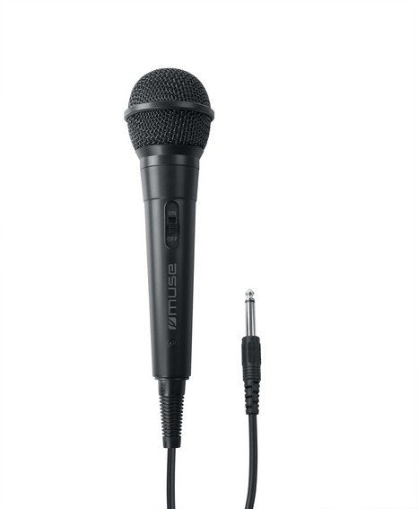 Muse MC-20 B Microphone With Cable - Respuesta Frequency 30HZ - 15KHZ - Sensibilidad: -73DB ± 3DB [0DB 1V / Up — image 1