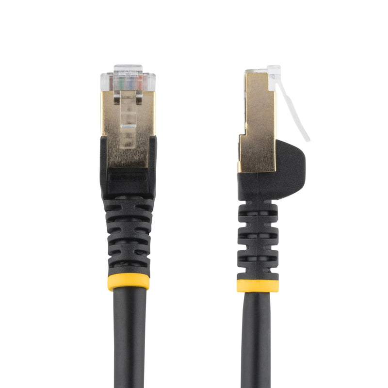 StarTech.com Cable 1,5M Network Ethernet CAT.6A Black Without Enganches With Alambre Cobre, 1,5M, CAT.6A, U/FT