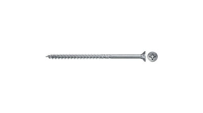 Fischer Screw Aglomerado Powerfast Ii 4,0X40 Cabeza Avellanada Pz 100 Pieces Rosca Parcial, Galvanizado 670215 — image 1