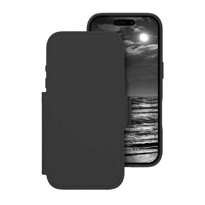 DBRAMANTE1928 Lynge Case With Cover Phone Mobile Phone Compatibilidad With Magsafe Medianoche Apple Iphone 17