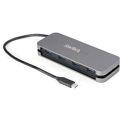 StarTech HB30CM4AB Hub Interfaz USB 3.2 Gen 1 [3.1 Gen 1] Type-c 5000 Mbit/S Black — image 1