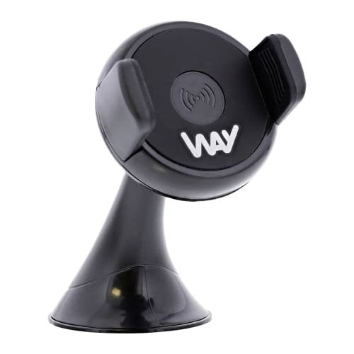 Tnb Way - Car Charger Inducción 10W, Stands 2 1 + Cable Micro USB Integrado - Black — image 1