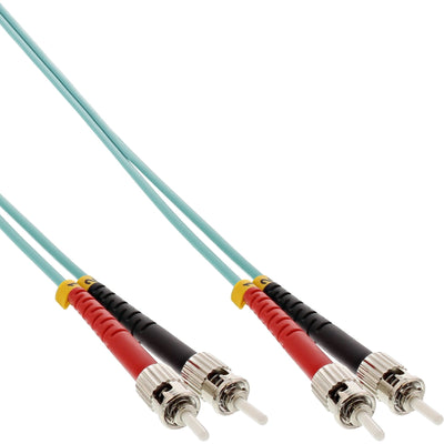 Inline Cable Duplex Fibre Optic St/St 50/125?M OM3 10M — image 1