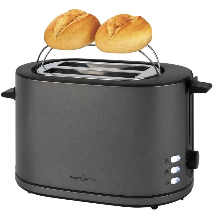 Proficook Toaster PC-ta 1291 2 Rebanada(s) 950W Antracita