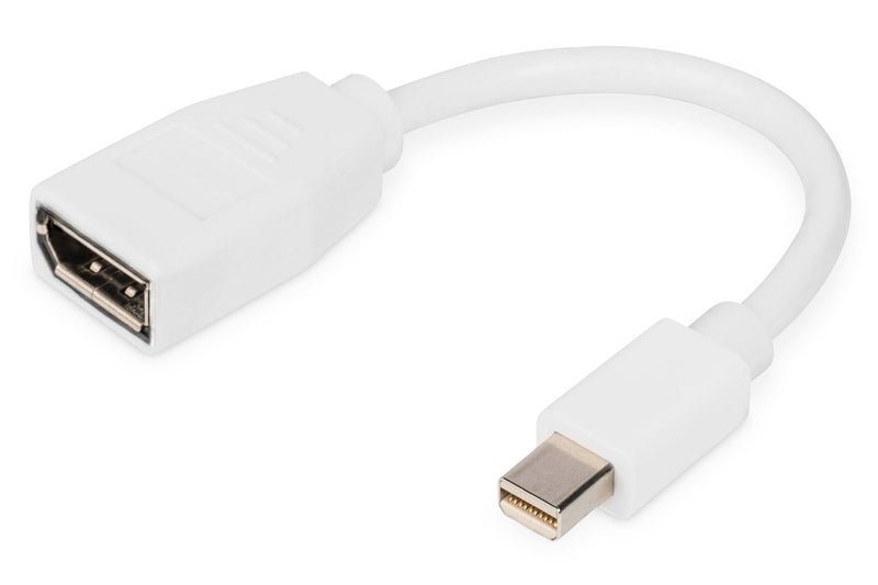 Digitus Cable Adapter DisplayPort White Mini DP - DP dB-340405-001-W
