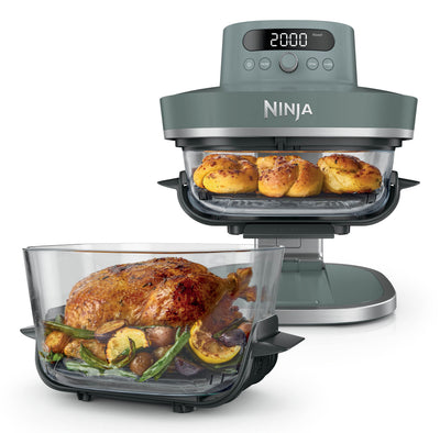 Ninja Crispi Pro 7-IN-1 Sencillo 5,7 L Independiente 2050W Fryer Air Caliente Grey Transparent — image 1