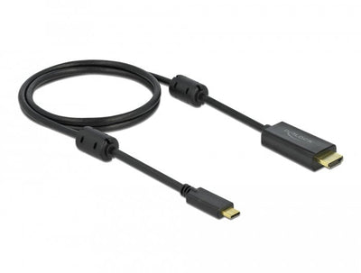 Delock USB Cable Type-c - HDMI Activo (dp Alt Mode) 4K 60 HZ 1M — image 1