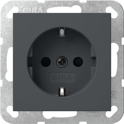 Gira 445328 Schuko Sh System 55 Antracita — image 1