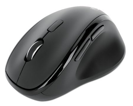 Manhattan 190237 Mouse Mano Derecha RF Wireless Óptico 1600 DPI