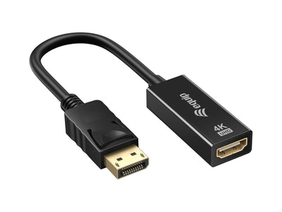 Equip Cable Hdmi-DisplayPort 1.2 4K/30HZ H/M 0.15M Black — image 1