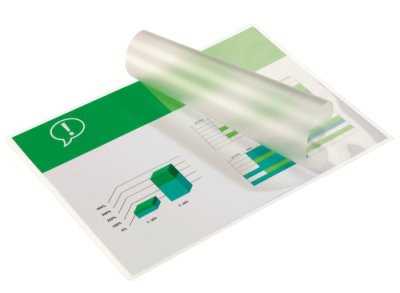 Ibico Matte A4 250 Micras Carteras Plastificar - Surface Matte - Plastifica Paper Fotos, Cards Visita - Transp — image 1