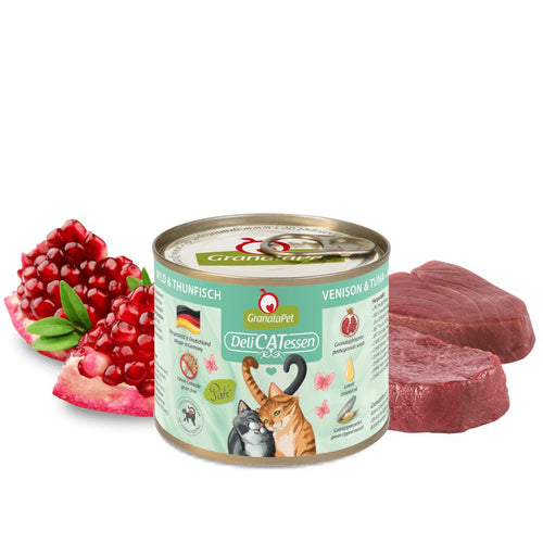 Granatapet Delicatessen Venison And Tuna - Comida Húmeda Gatos - 200G — image 1
