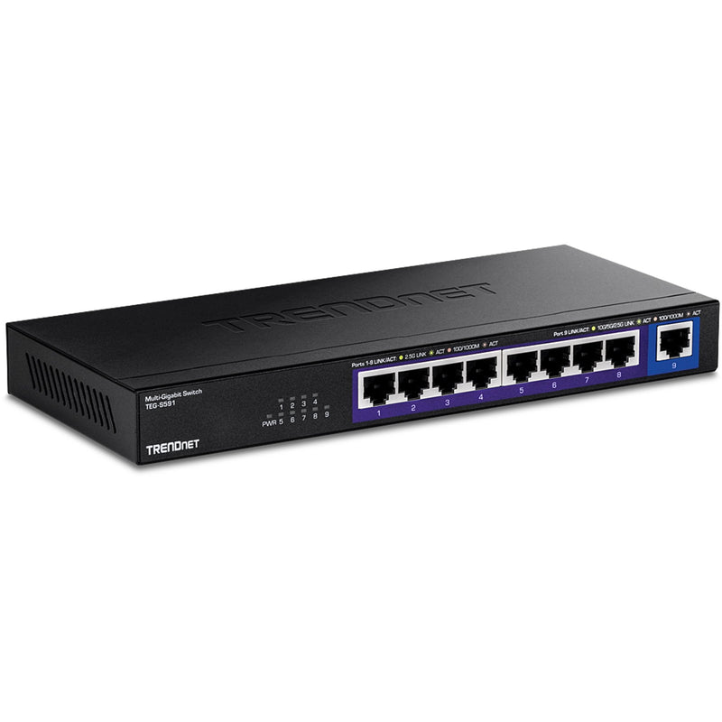 Trendnet TEG-S591 9-PORT Switch, Multi-Gigabit