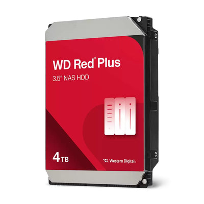 Western Digital Drive HDD Wd Network Plus NAS 4TB 3.5' SATA III 128MB — image 1