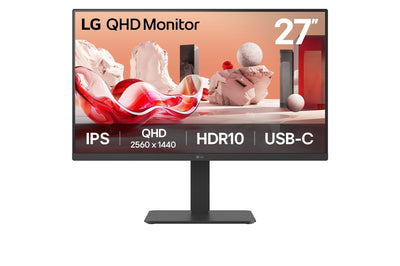 LG Monitor 27 27BA65QB-B Business QHD IPS Black — image 1