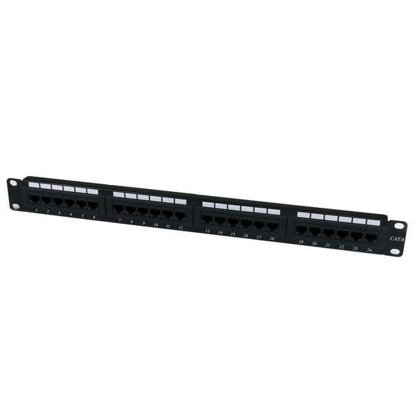 StarTech Panel Parcheo 1U CAT.6 110 With 24 Ports