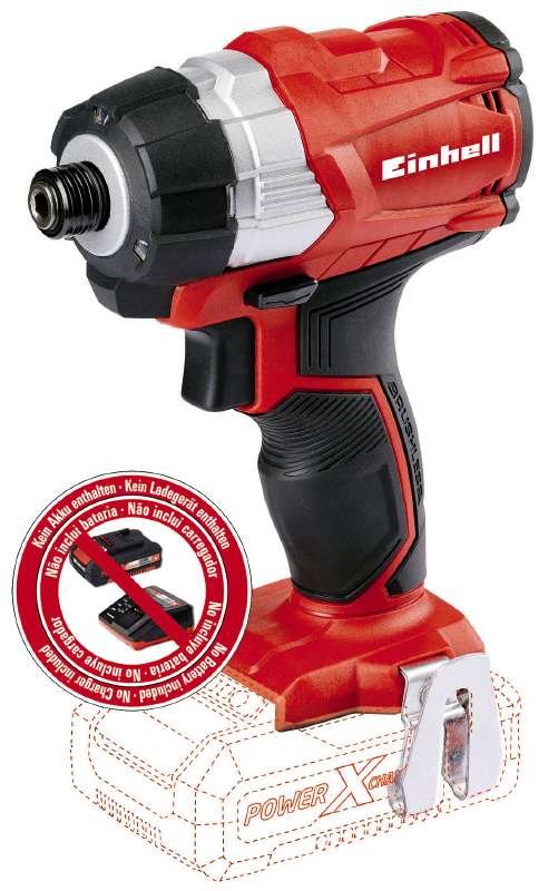 Einhell Key Impacto a Batería Profesional Te-ci 18 Li Sin escobillas Solo cuerpo 18 Voltios Rojo/Negro Sin Batter