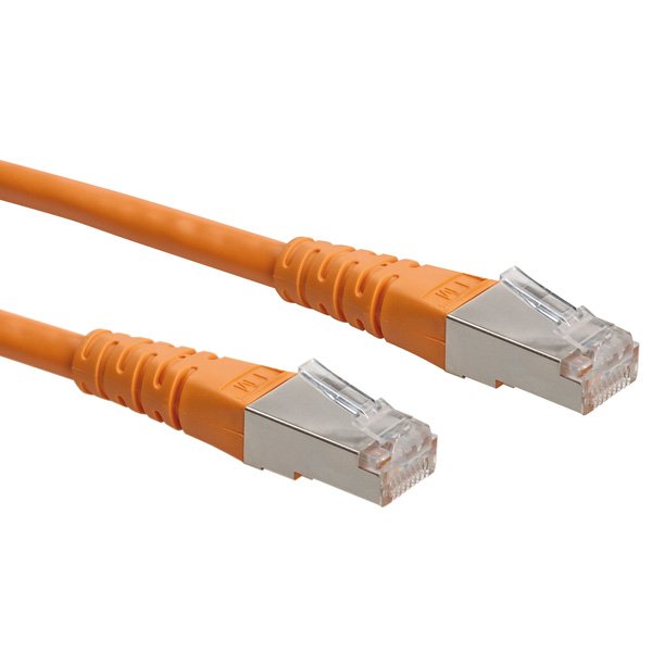 Roline Network Cable KAT.6 Class And S FTP Pimf Orange 0,3M