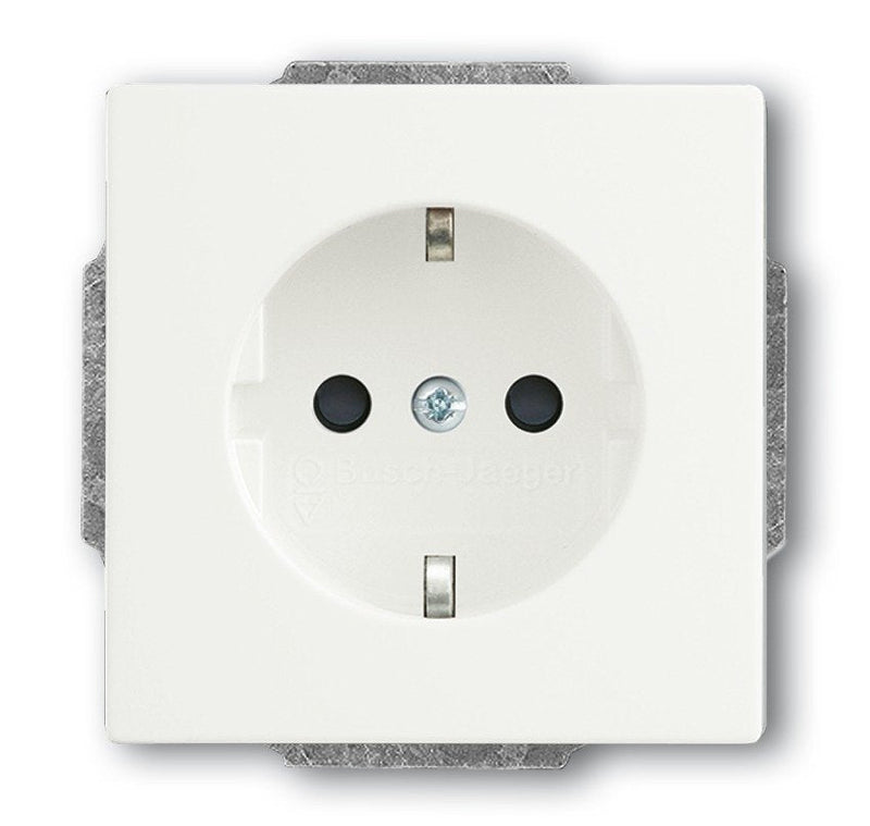 Busch Jaeger Bj 20 EUCKS-884 Sockets Power Inserto Future Linear White Estudio