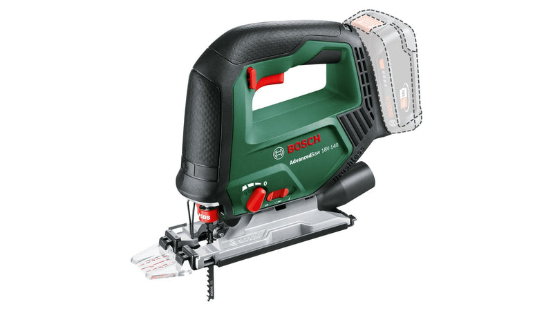 Bosch Bricolaje And Garden Saw Calar Wireless Advancedsaw 18V-140 Green Without Battery Ni Charger Power For A