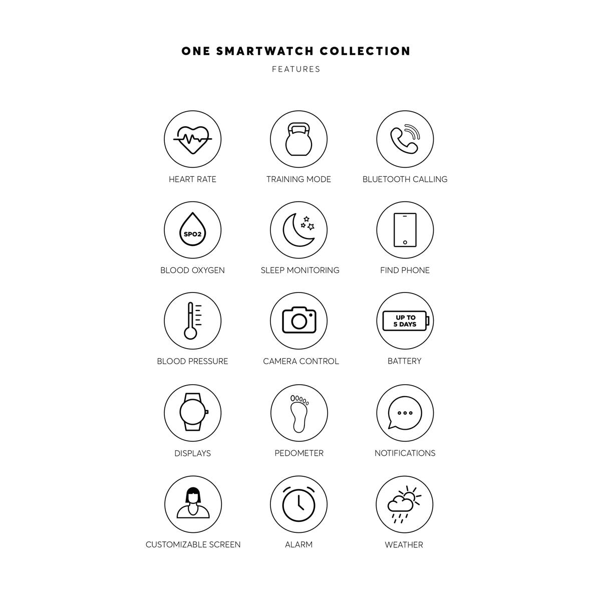 One Smartwatch One Osw4197Rs61L Lady