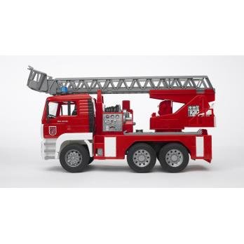 Bruder Man Fire Engine With Selwing Ladder Vehículo Toy — image 1