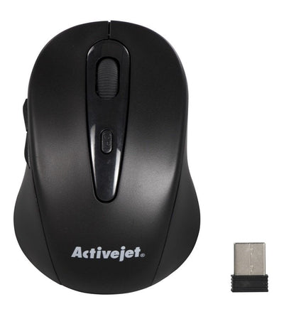 Activejet Mouse AMY-213 Ambidextro RF Wireless Óptico 1600 DPI — image 1