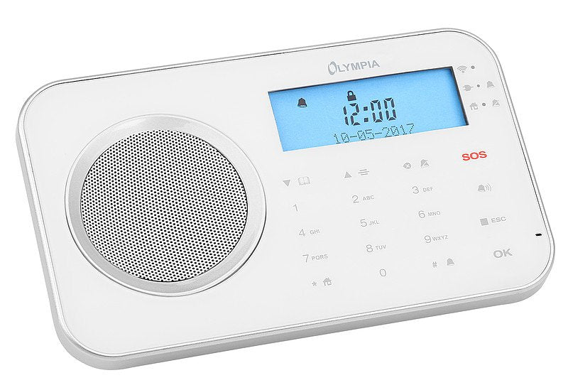 Olympia Sistema Alarm Prohome 8700 WLAN/Gsm, White