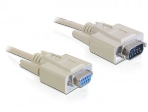 Delock RS-232 3M Cable Serie Beige Sub-d 9 — image 1
