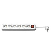 Str. 6ER Socket Power White Switch — image 1