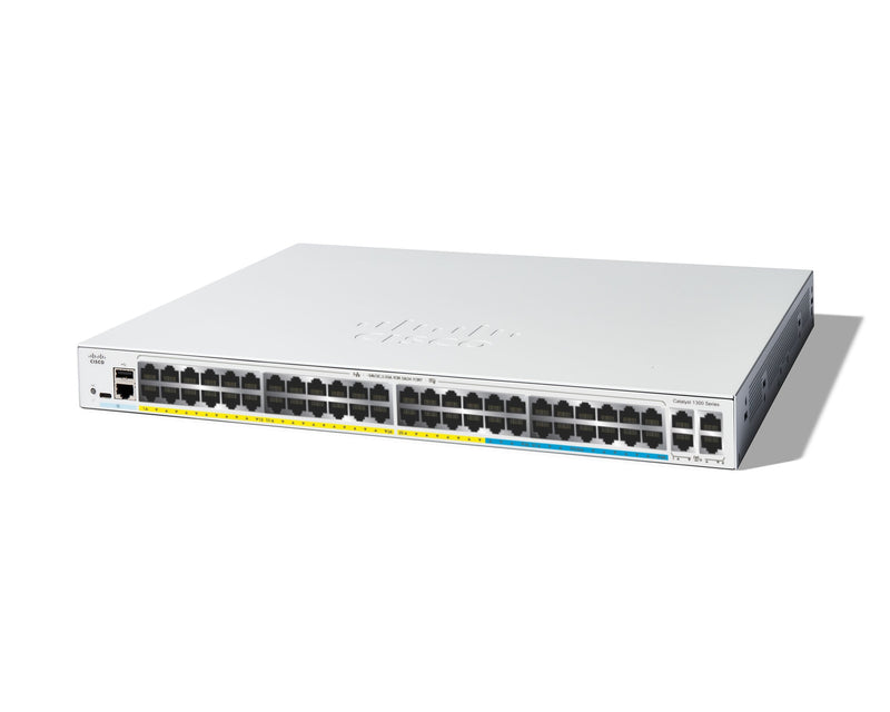 Cisco Switch Catalyst C1300-48MGP-4X Gestionado L2/L3 Gigabit Ethernet (10/100/1000) Grey