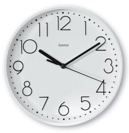 Hama Watch Wall Salina, White