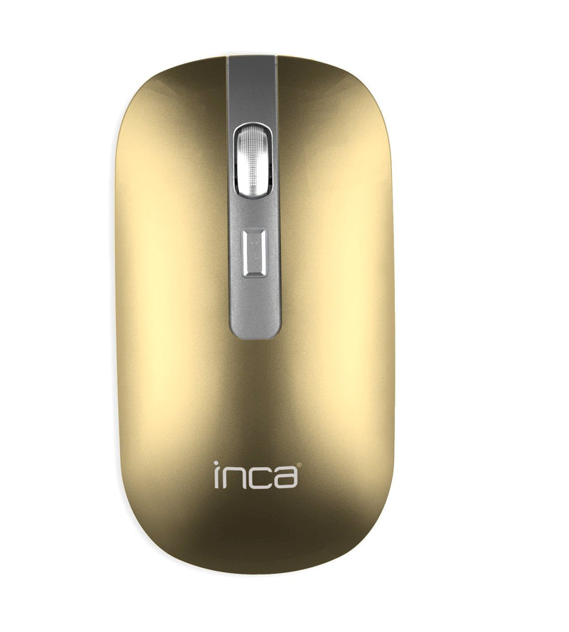 Mouse Inca IWM-531RS 1600 Dpi, Wrls & Bt, Spec Metalilic Sl