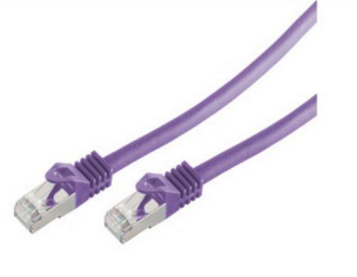 S-conn BS75511-0.5V Network Cable Violet 0,5M CAT.7 S/FTP (s-STP)