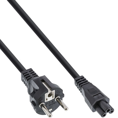 Inline Cable Power AC Type F Notebook Black 2M — image 1