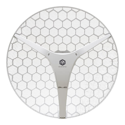 MikroTik Access Point Lhg XL 5 Ax, White Outdoor Wi-Fi 6 Cpe Long Range LHG-5AXD-XL — image 1