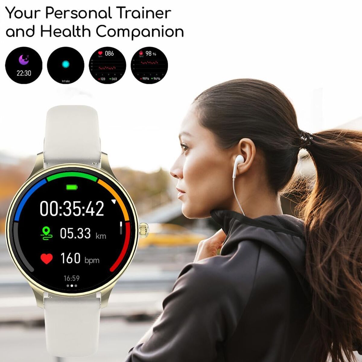 Forever Smartwatch Forever Gsm180306 Rose Gold