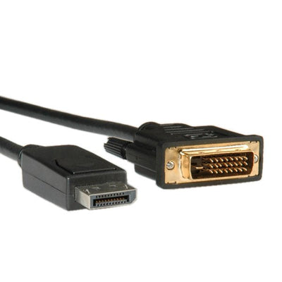 Roline 11.04.5774 Adapter Cable Vídeo 5M DisplayPort DVI Black — image 1