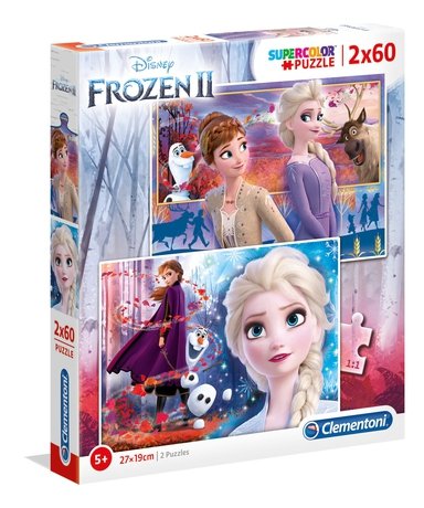 Puzzle Maxi Frozen 2 Disney 2X60PZS