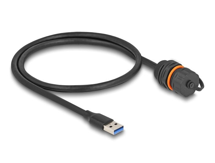 Delock 88149 USB Cable 5Gbps USB Tipo-a Male a USB Tipo-a Female Installation With Rosca M20 And Cover Protect