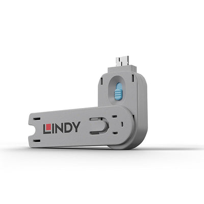 USB Type a Port Blocker Key Blue — image 1