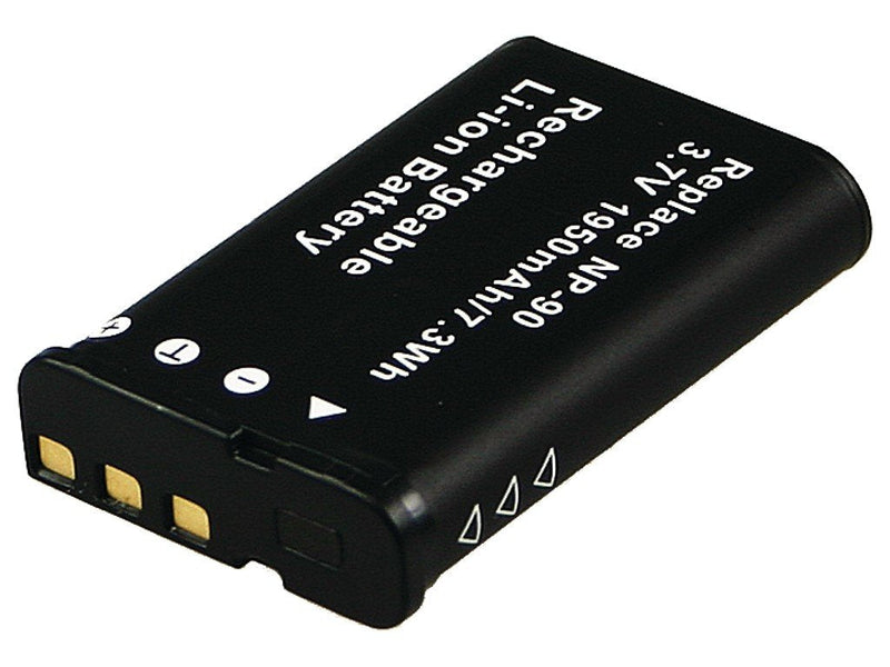 2-POWER Digital Camera Battery 3.7V 1500MAH Casio NP-90 DBI9944A