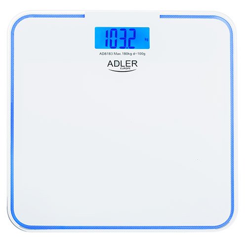 Adler Scale Ad 8183 Plaza Personal Electrónica Blue White