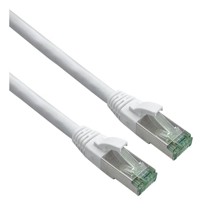 Helos Grs Certificado CAT.6A Network Cable With CAT.7 Rohkabel Tpe White 1,5M — image 1