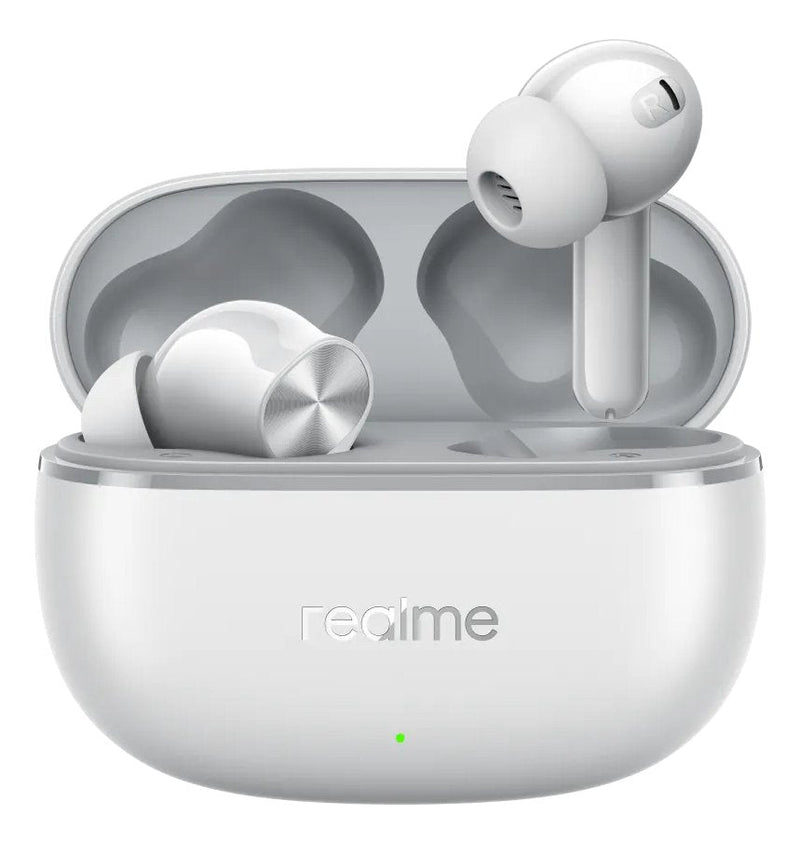 Realme Headphones Buds T200 Lite True Wireless - Bluetooth 5.4 - 4 Microphones - 7 Horas Battery Life - Grey