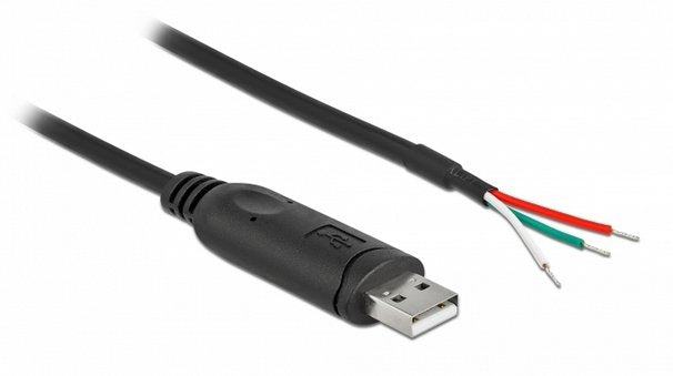 Delock USB Cable 2.0 Type a Serie RS-232 With 3 Extremos Cable Abiertos 1M